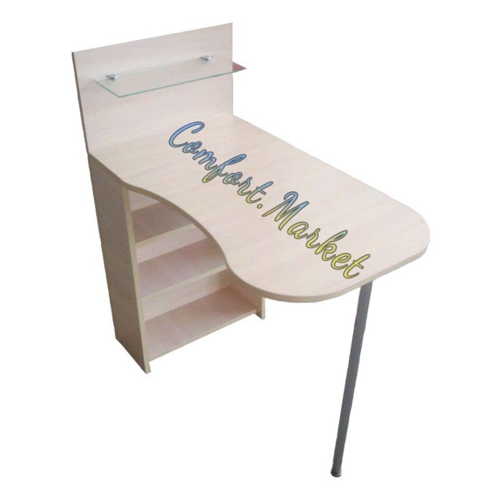 Маникюрный стол складной с полочкой для лаков - купить в Comfort Market