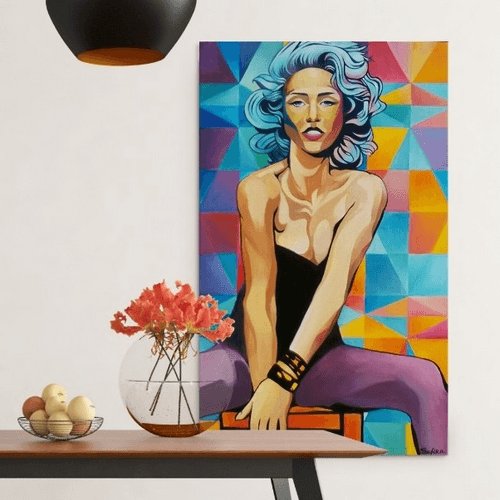 Peopleunwho surprised usotChristina Prosyankina and her paintings Знакомьтесь! Молодая художница Кристина Просянкина., фото, мебель Comfort Market