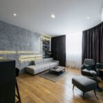 Автор: OrbЛофтS = 65 м.кв.Киев, 2017 , фото, мебель Comfort Market
